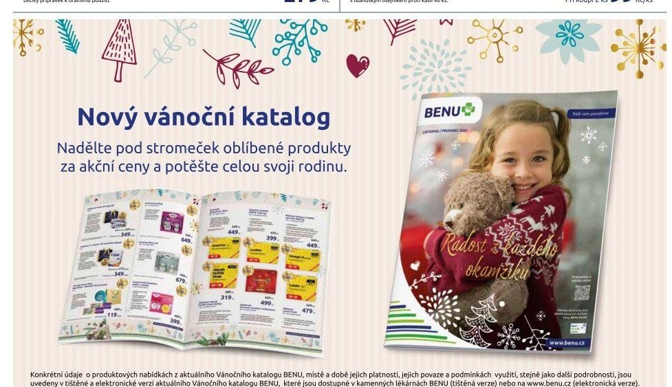 Nový vánoční katalog