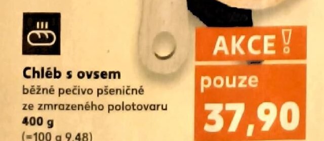Chléb s ovsem