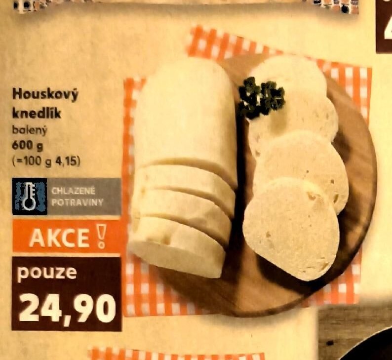 Houskový knedlík balený 600 g