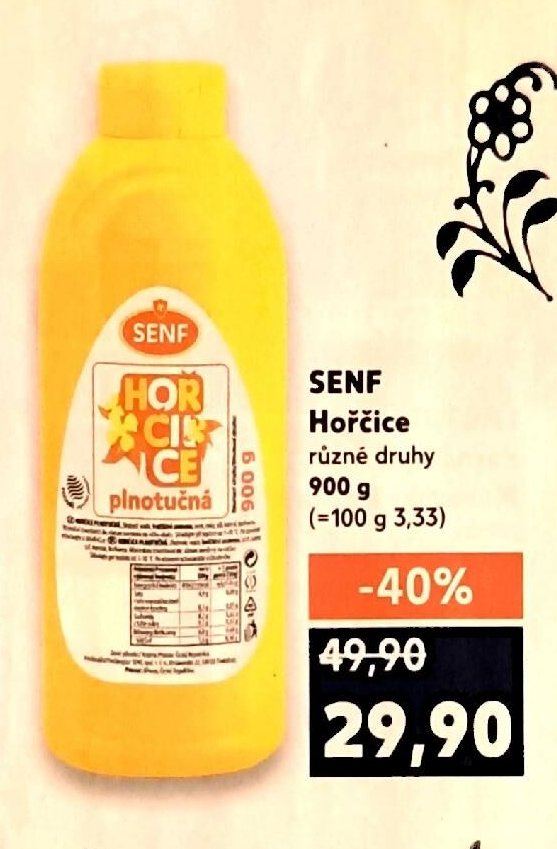 Senf hořčice