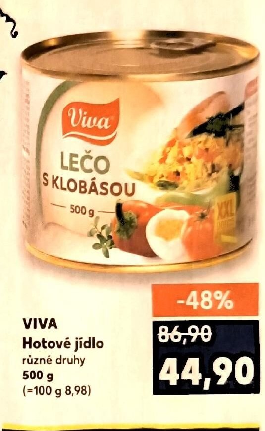 Viva lečo s klobásou