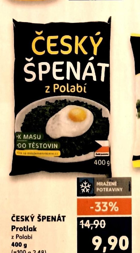 Český špenát z Polabí