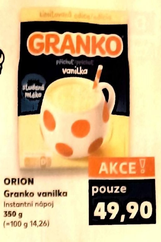 ORION Granko vanilka