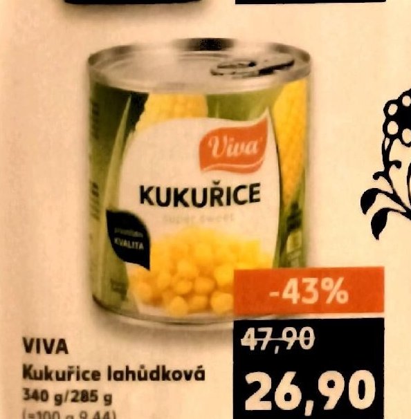 VIVA Kukuřice lahůdková