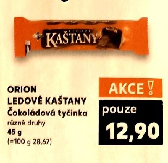 ORION LEDOVÉ KAŠTANY