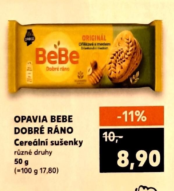 OPAVIA BEBE DOBRÉ RÁNO
