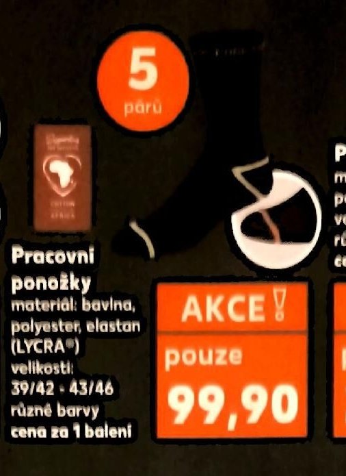 Pracovní ponožky