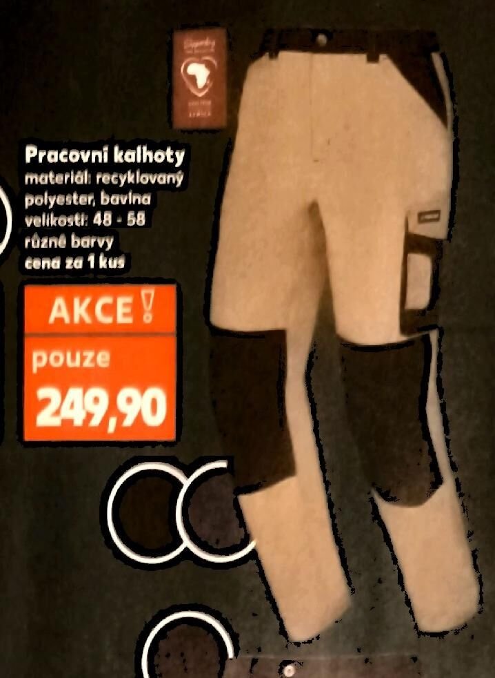 Pracovní kalhoty
