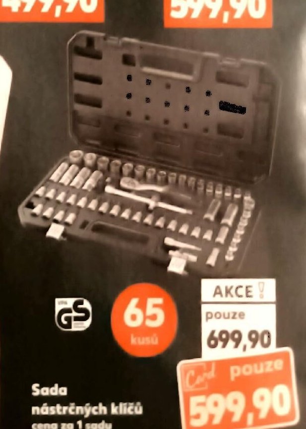 Sada nástrčných klíčů