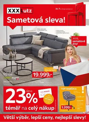 akční leták XXXLutz 3.11.2025-16.11.2025