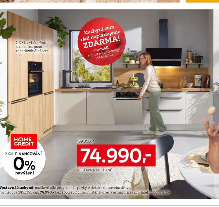 Vestavná kuchyně