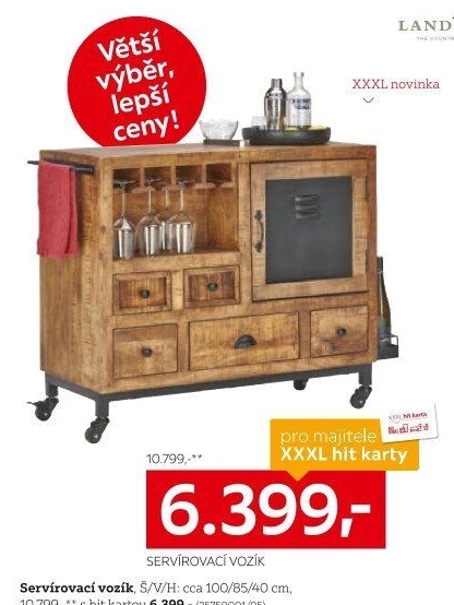 SERVÍROVACÍ VOZÍK