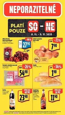 akční leták Albert 5.11.2025-11.11.2025