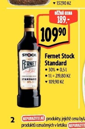 Fernet Stock Standard