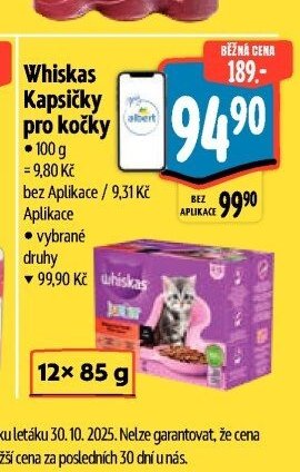 Whiskas Kapsičky pro kočky