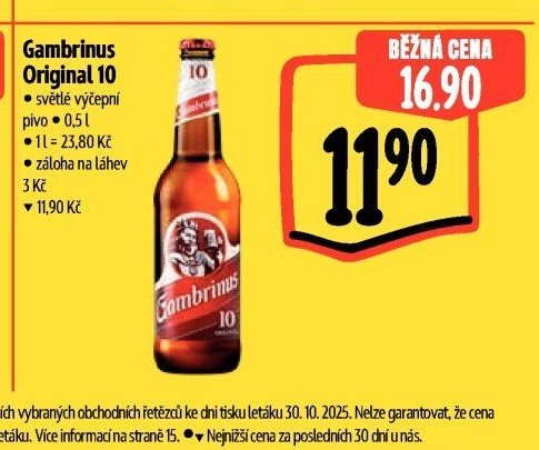 Gambrinus Original 10