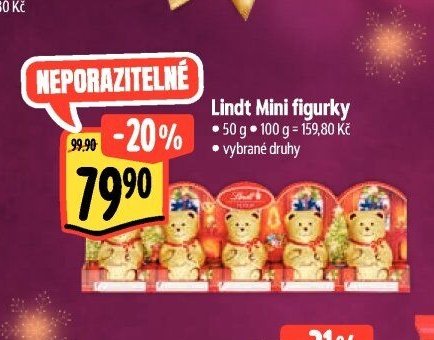Lindt Mini figurky