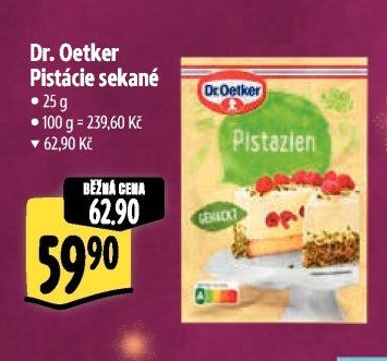 Dr. Oetker Pistácie sekané