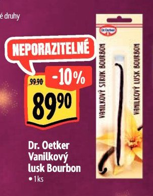 Dr. Oetker Vanilkový lusk Bourbon