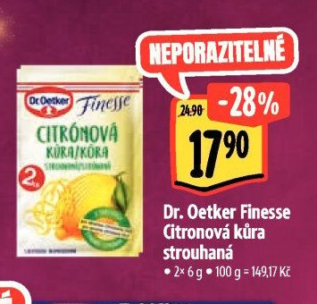 Dr. Oetker Finesse Citrónová kůra