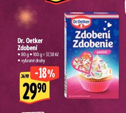 Dr. Oetker Zdobení