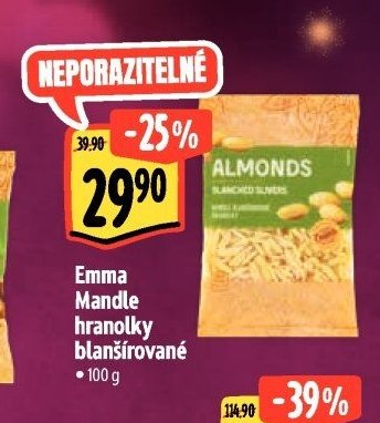 Emma Mandle hranolky blanšírované 100 g - Albert akcniletaky.com