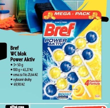 Bref WC blok Power Aktiv