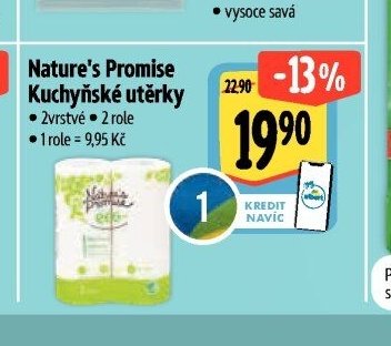 Nature's Promise Kuchyňské utěrky