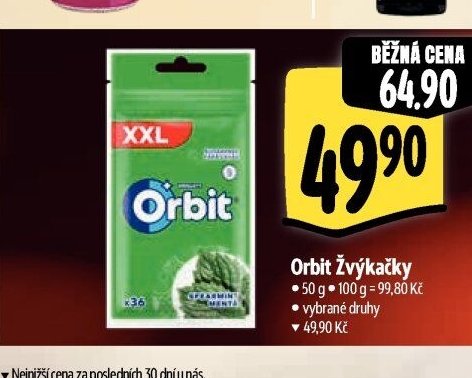 Orbit Žvýkačky (XXL)