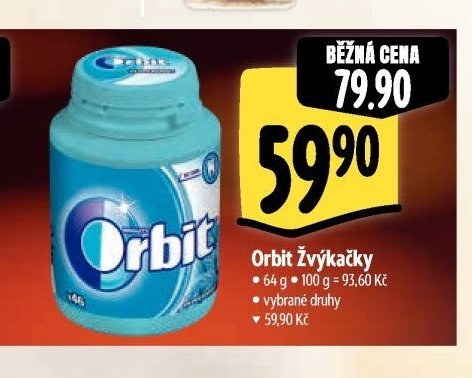 Orbit Žvýkačky (Dóza)