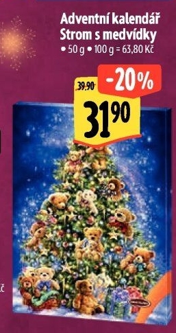 Adventní kalendář Chocoland