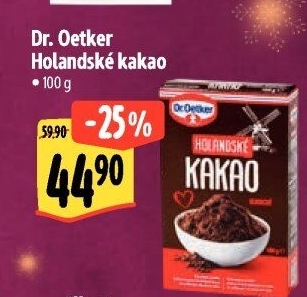 Kakao holandské Dr. Oetker