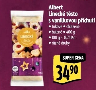 Linecké těsto Albert