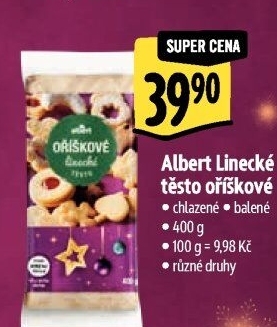 Linecké těsto Albert