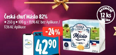 Máslo Česká chuť