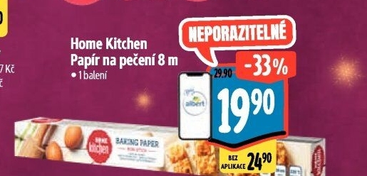 Papír na pečení Home Kitchen