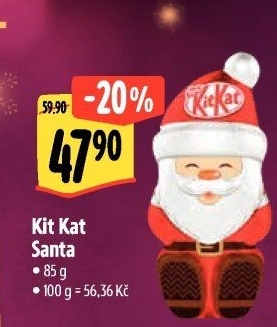 Santa Kit Kat Nestlé