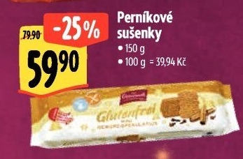 Sušenky bez lepku a laktózy Coppenrath