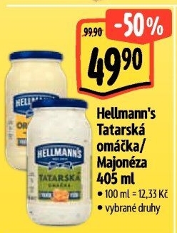 Tatarská omáčka Hellmann'