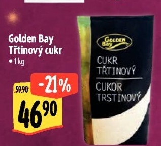 Třtinový cukr Golden Bay