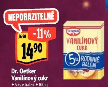 Vanilínový cukr Dr. Oetker