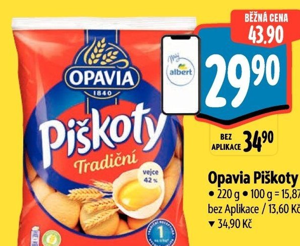 Opavia Piškoty