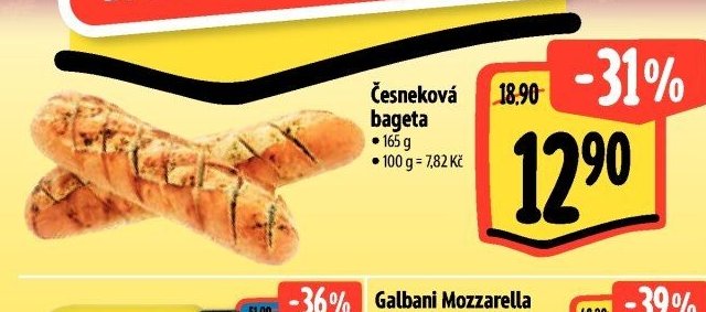 Česneková bageta