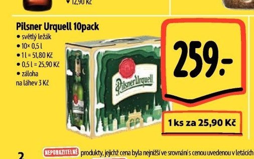 Pilsner Urquell 10pack