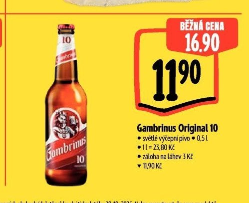 Gambrinus Original 10