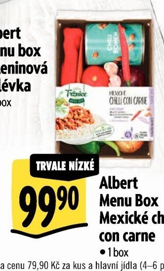 Albert Menu box Mexické chilli con carne