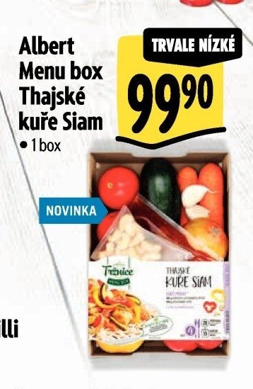 Albert Menu box Thajské kuře Siam