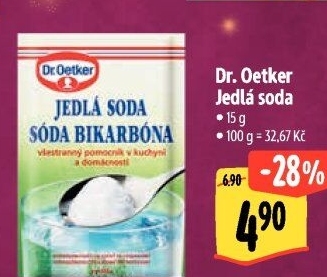 Jedlá soda Dr. Oetker