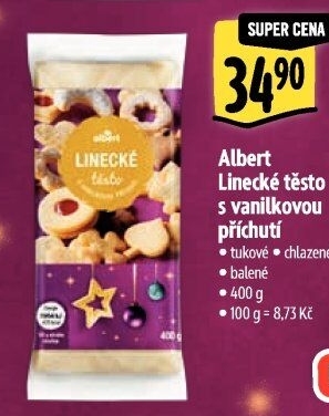Linecké těsto Albert