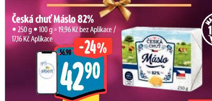 Máslo Česká chuť